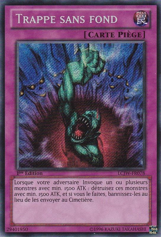 Bottomless Trap Hole