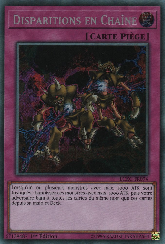 Chain Disappearance