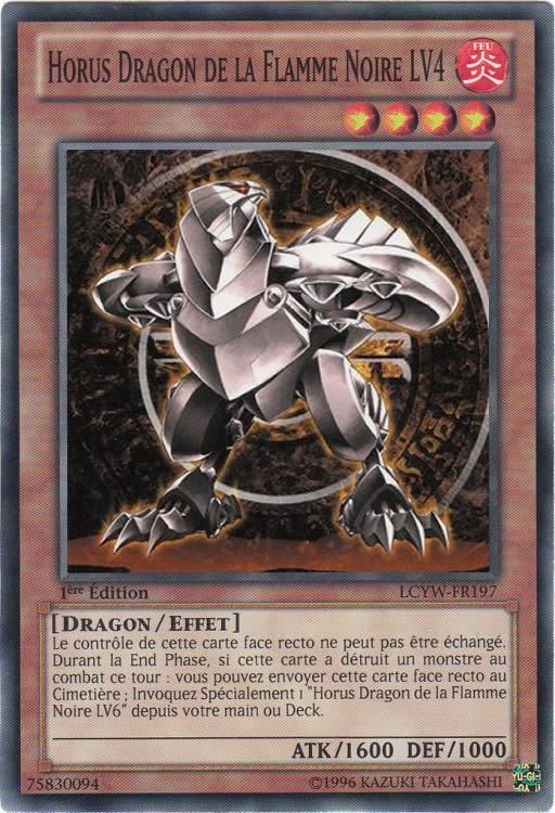Horus the Black Flame Dragon LV4