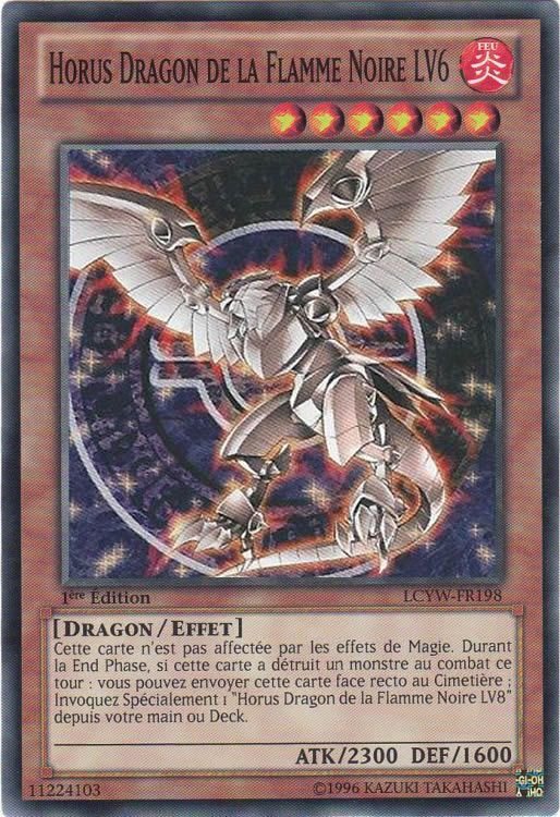 Horus the Black Flame Dragon LV6
