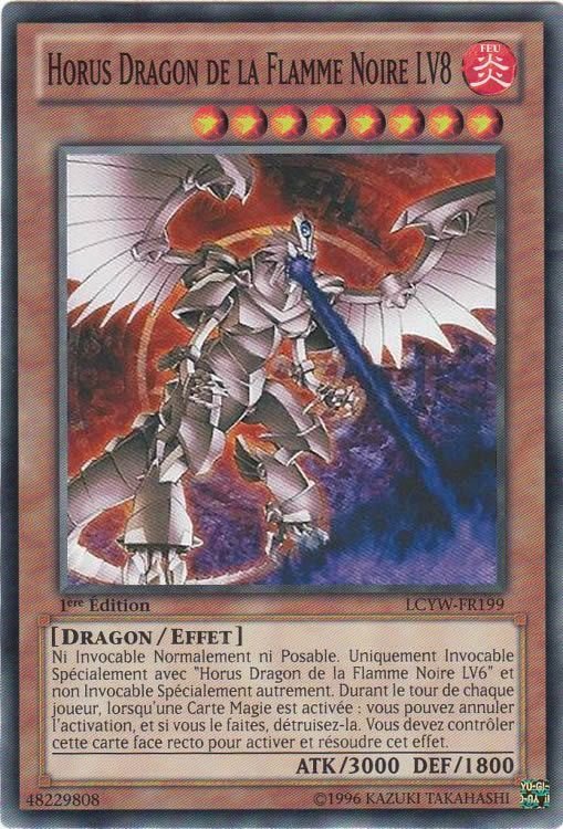 Horus the Black Flame Dragon LV8