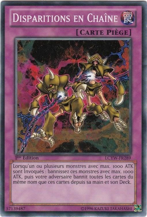 Chain Disappearance