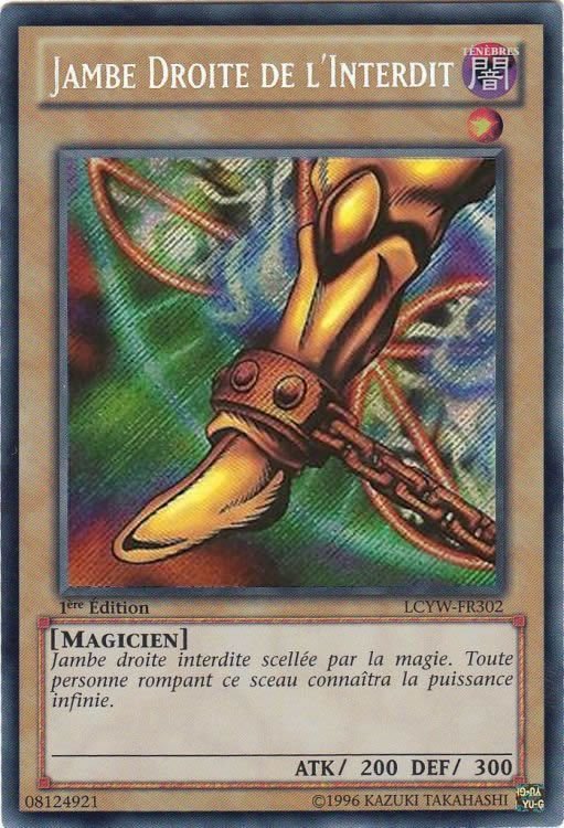 Right Leg of the Forbidden One