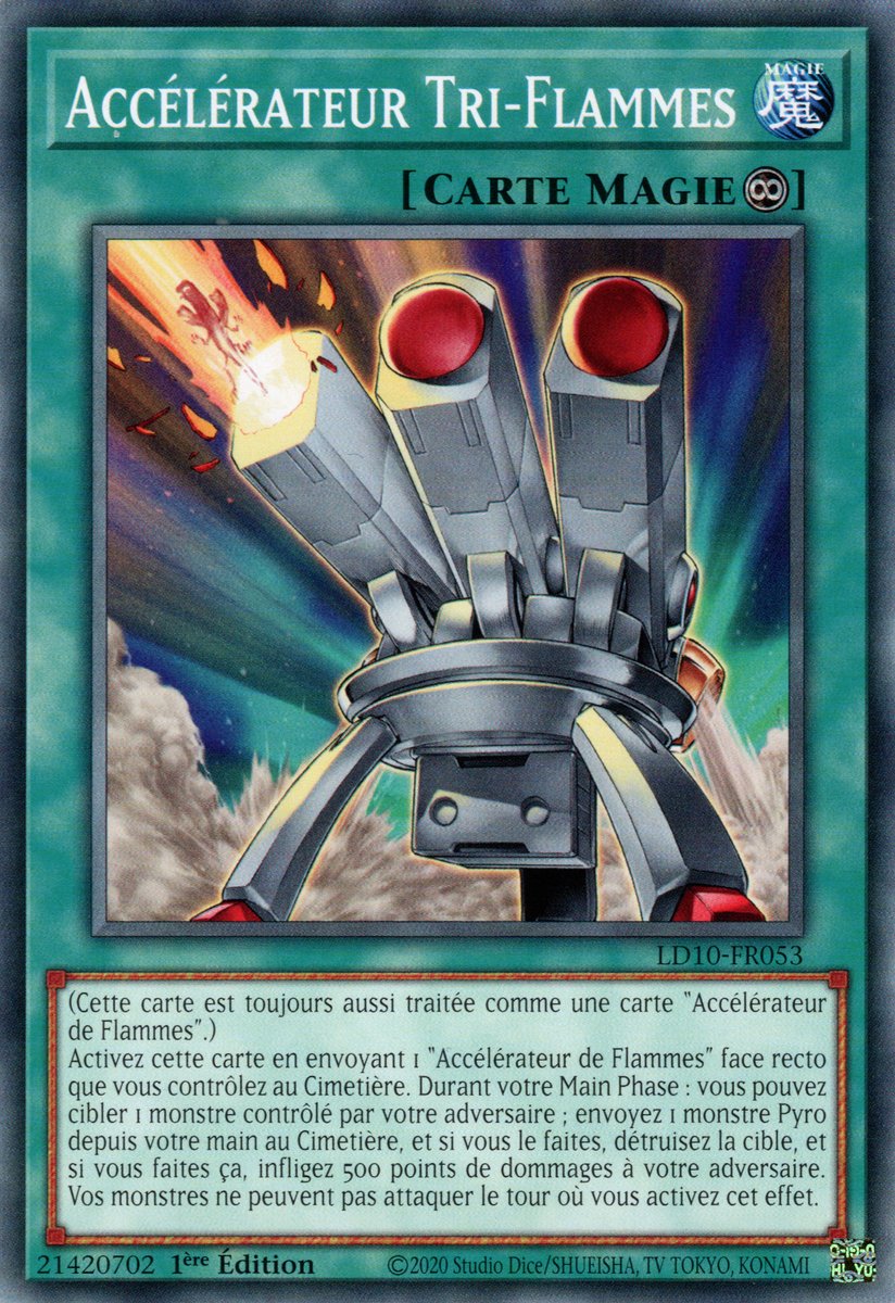 Accélérateur Tri-Flammes