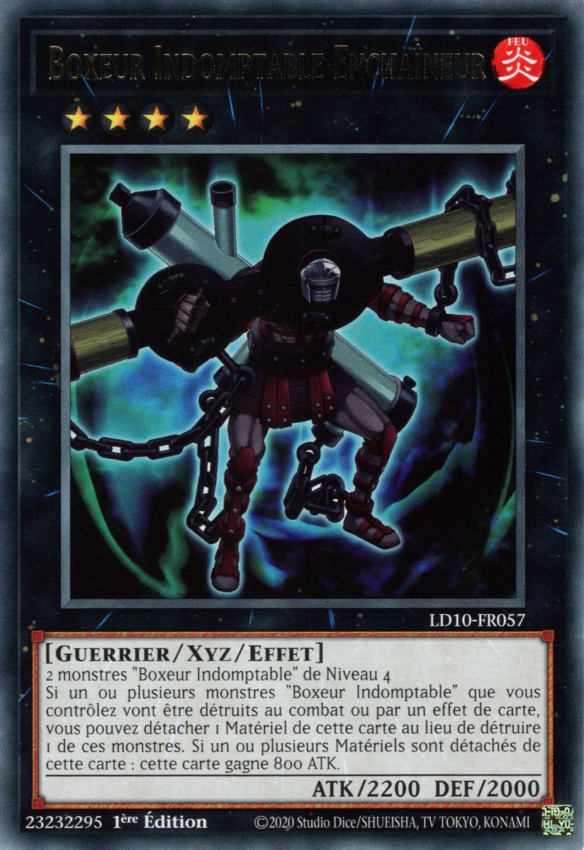 Boxeur Indomptable Enchaîneur