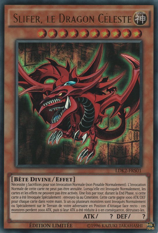 Slifer, le Dragon Céleste