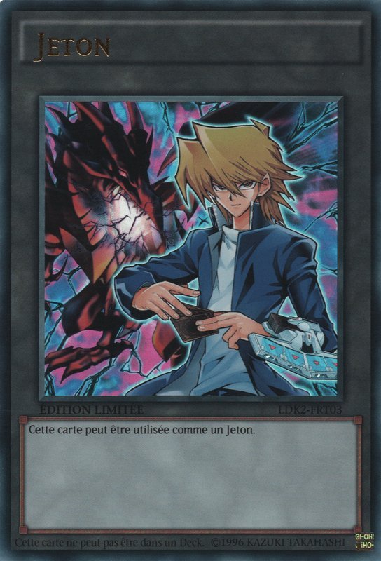 Joey & Red-Eyes B. Dragon Token