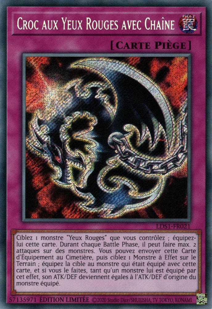 Red-Eyes Fang with Chain