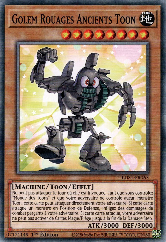 Toon Ancient Gear Golem