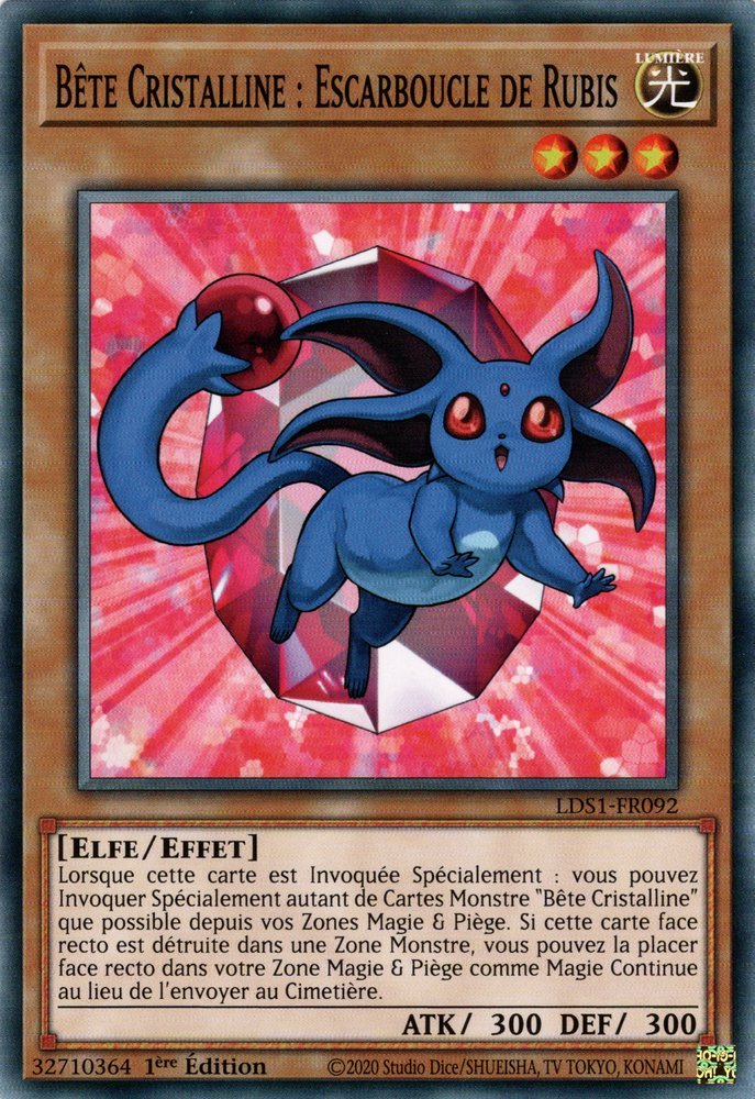 Crystal Beast Ruby Carbuncle