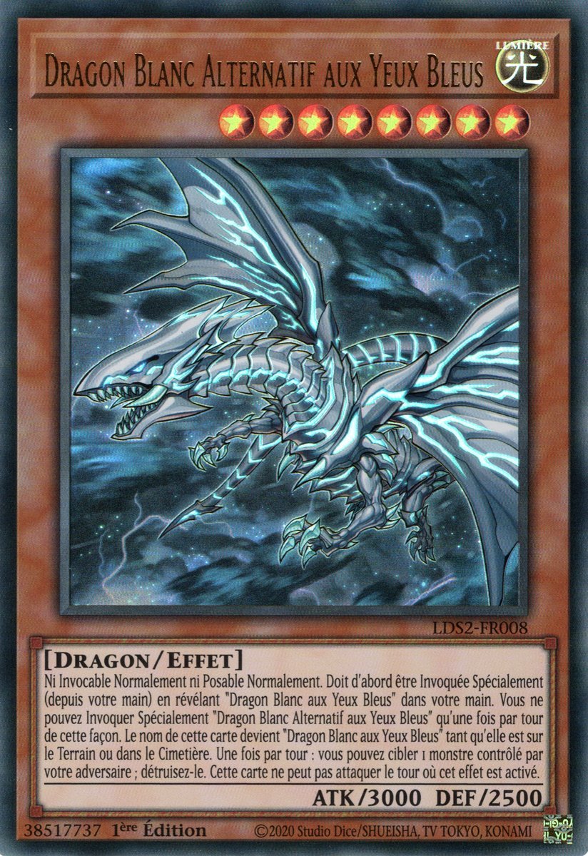 Blue-Eyes Alternative White Dragon