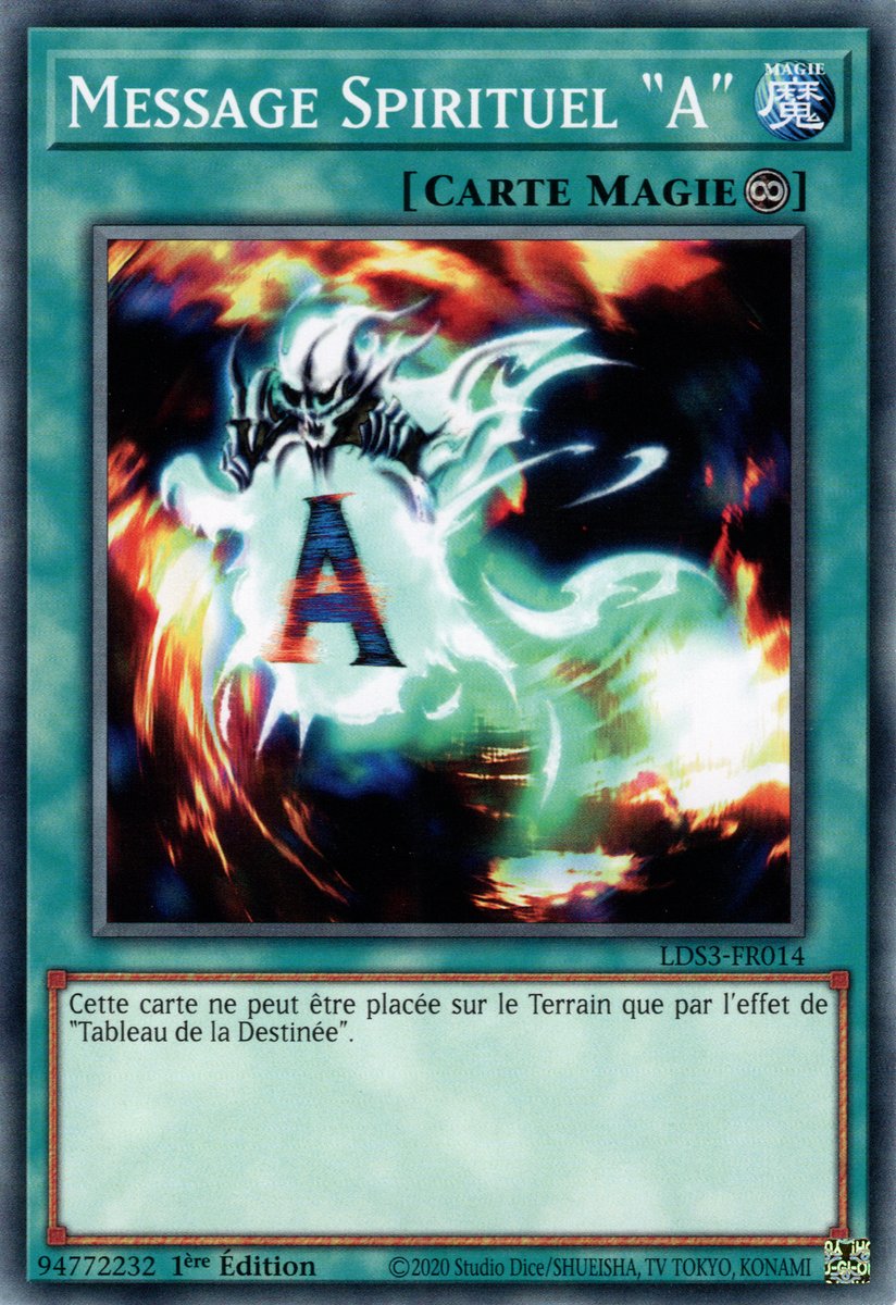 Spirit Message "A"