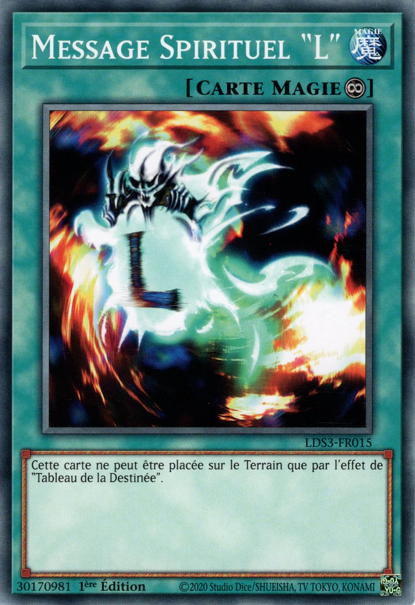 Spirit Message "L"