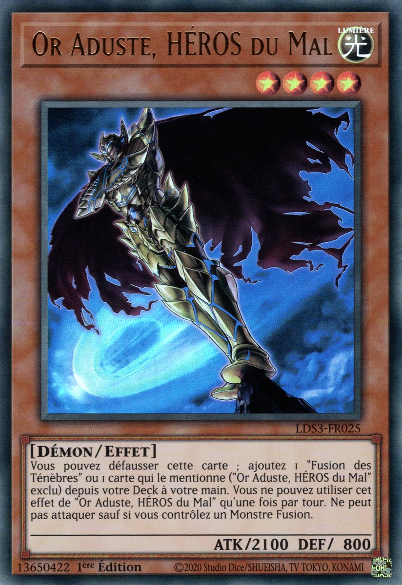 Evil HERO Adusted Gold