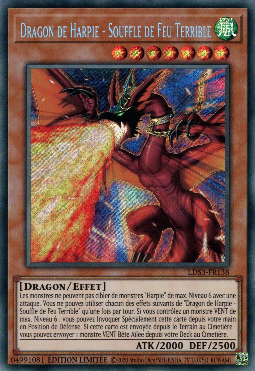 Harpie's Pet Dragon - Fearsome Fire Blast