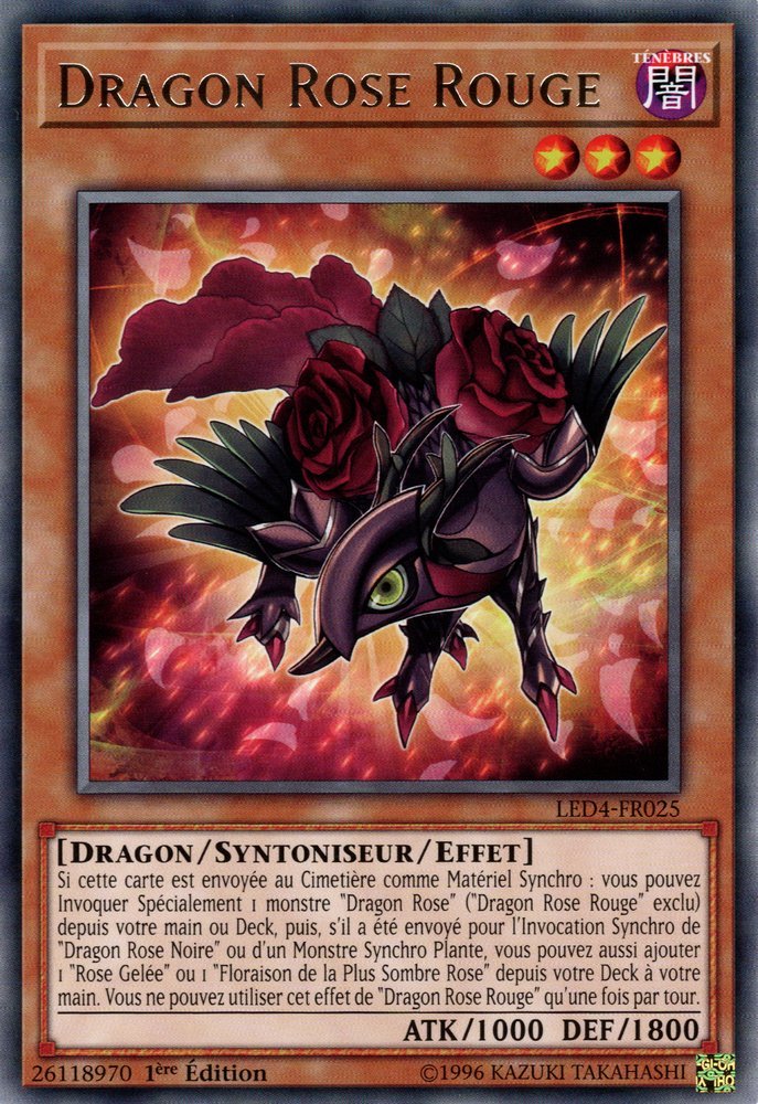 Dragon Rose Rouge