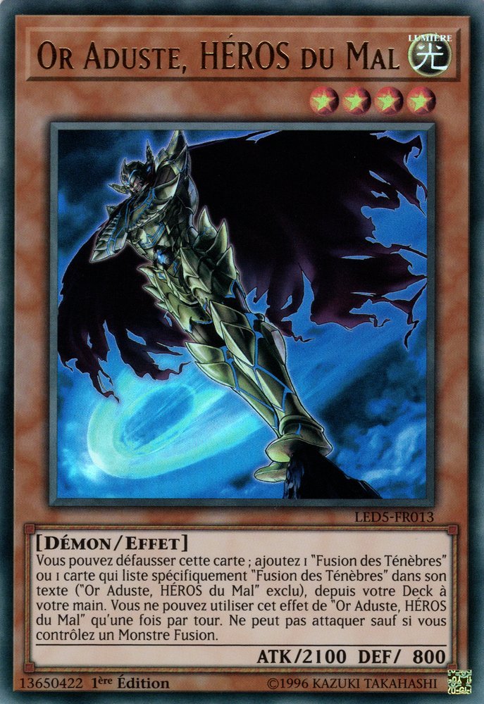 Evil HERO Adusted Gold