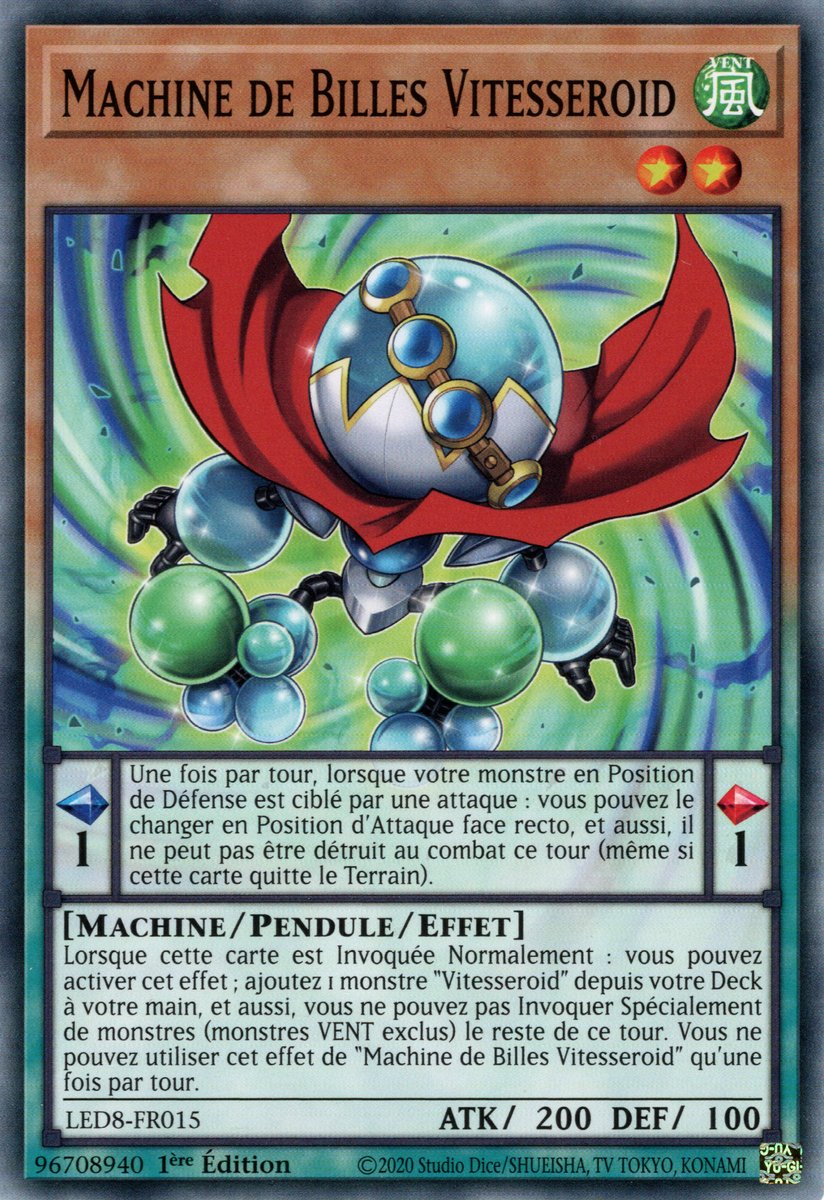 Machine de Billes Vitesseroid