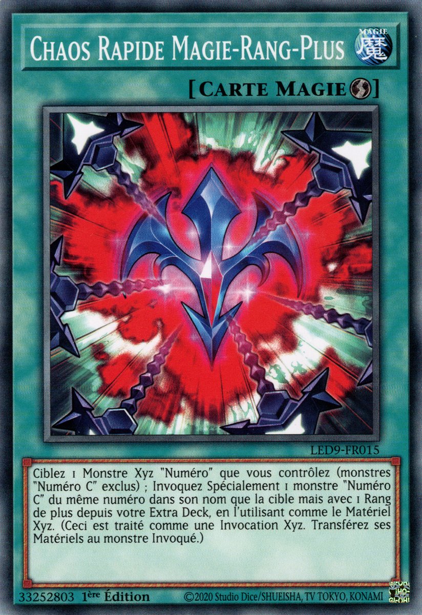 Chaos Rapide Magie-Rang-Plus