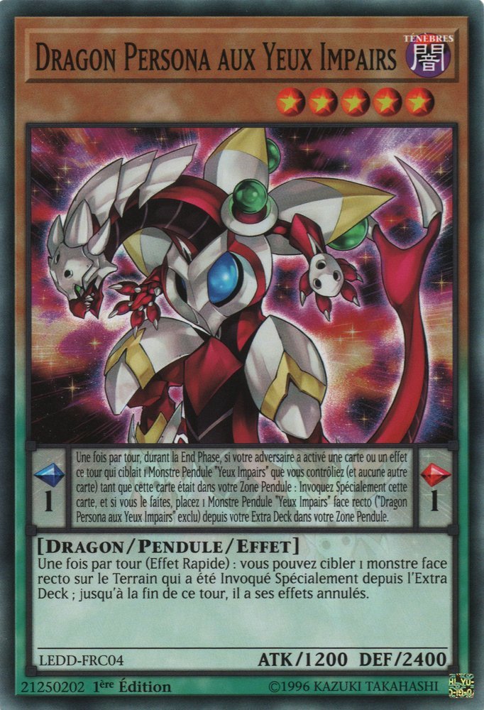 Dragon Persona aux Yeux Impairs