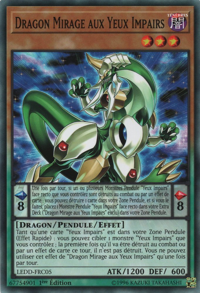 Dragon Mirage aux Yeux Impairs