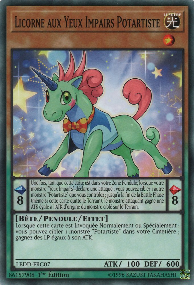 Licorne aux Yeux Impairs Potartiste
