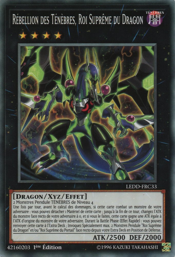 Rébellion des Ténèbres, Roi Suprême du Dragon
