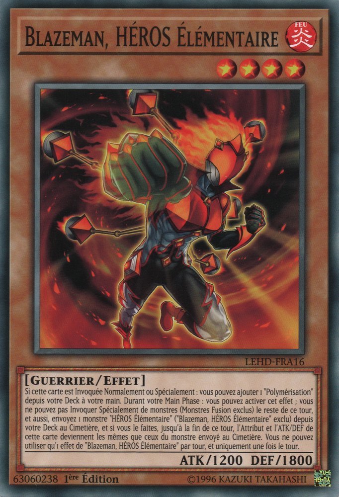 Elemental HERO Blazeman