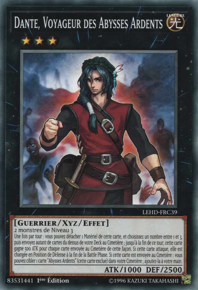 Dante, Traveler of the Burning Abyss