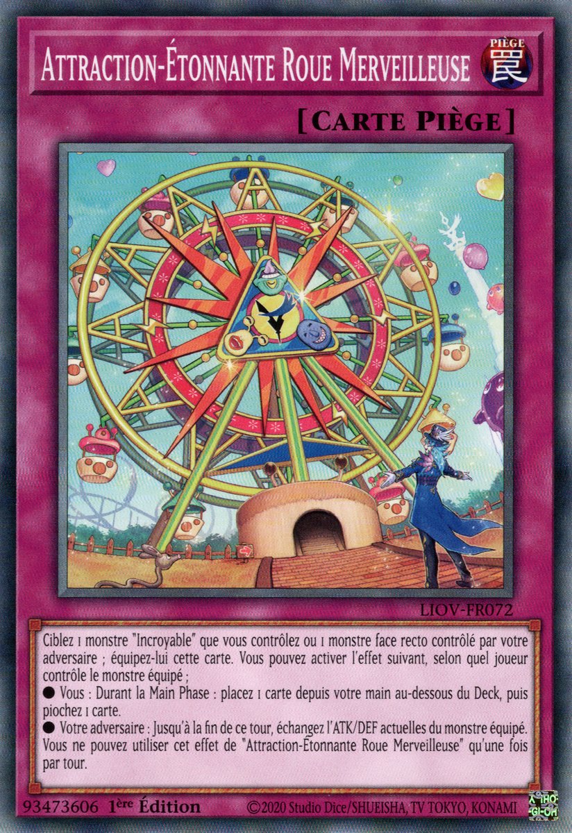 Attraction-Etonnante Roue Merveilleuse