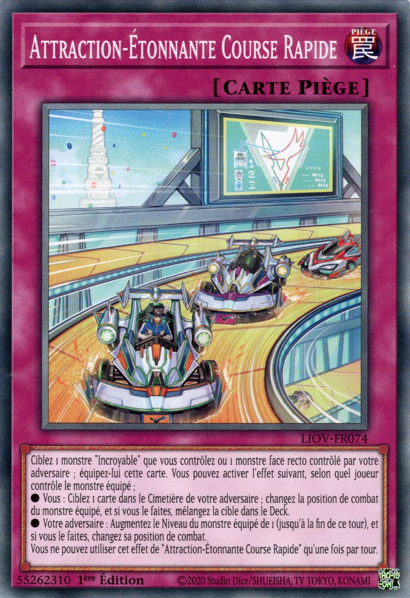 Attraction-Etonnante Course Rapide