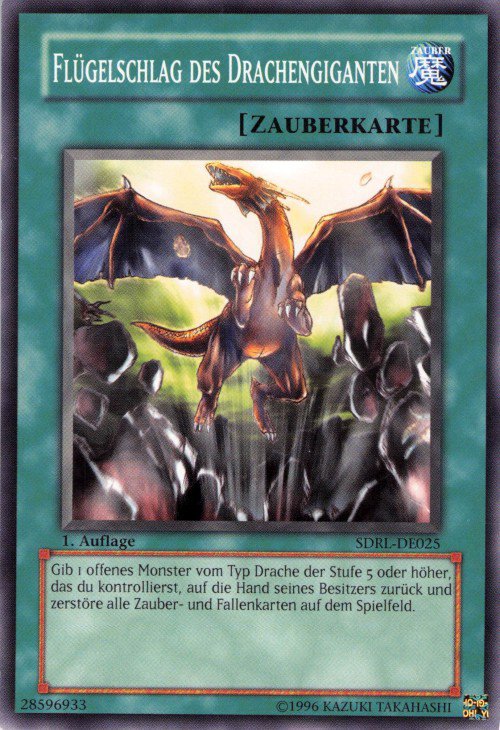 A Wingbeat of Giant Dragon
