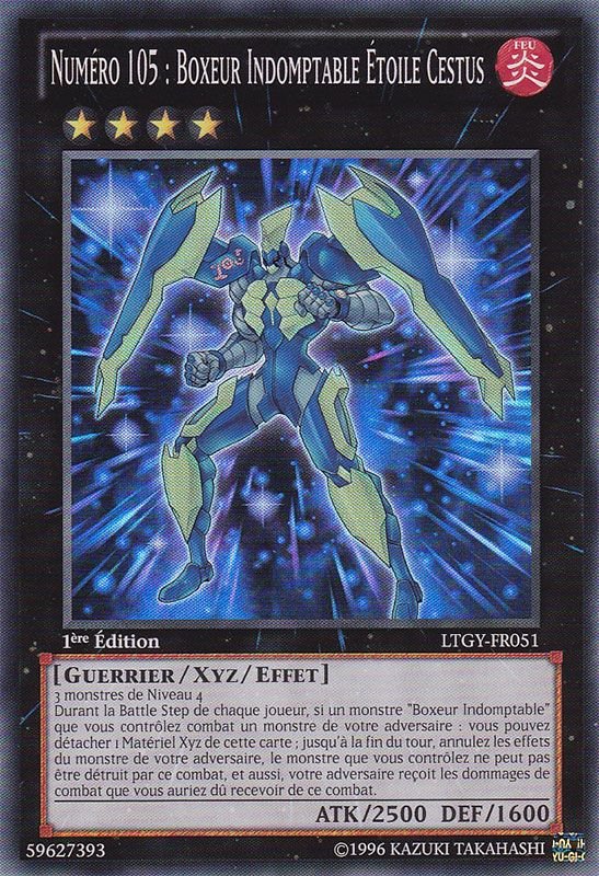 Number 105: Battlin' Boxer Star Cestus