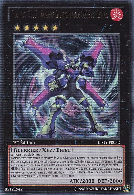 Number C105: Battlin' Boxer Comet Cestus