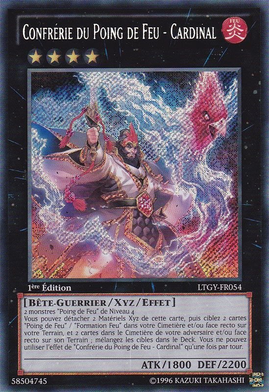Brotherhood of the Fire Fist - Cardinal