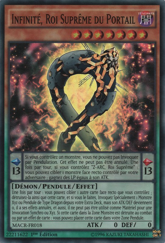 Infinité, Roi Suprême du Portail