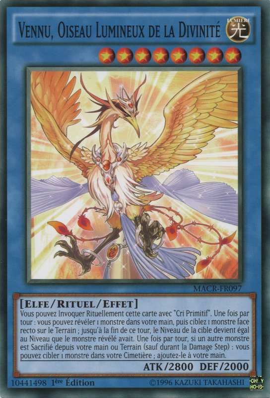 Vennu, Oiseau Lumineux de la Divinité