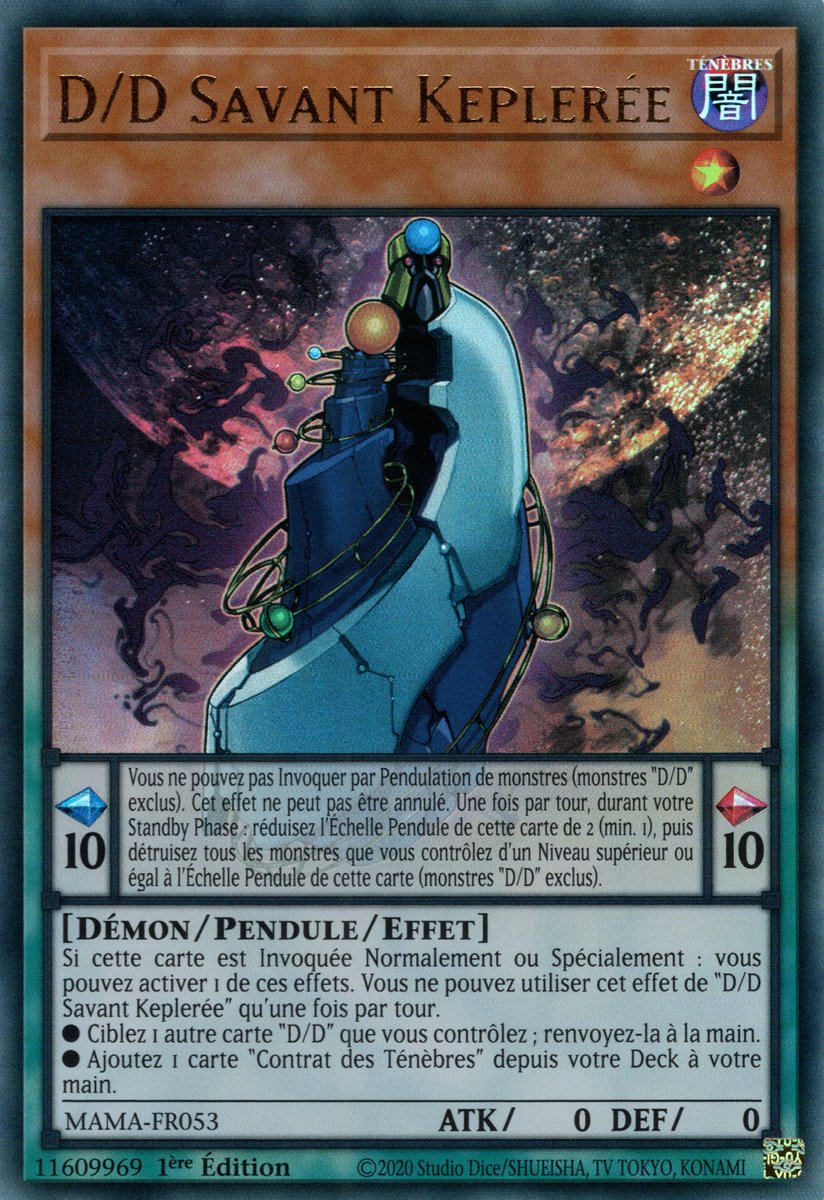 D/D Savant Keplerée