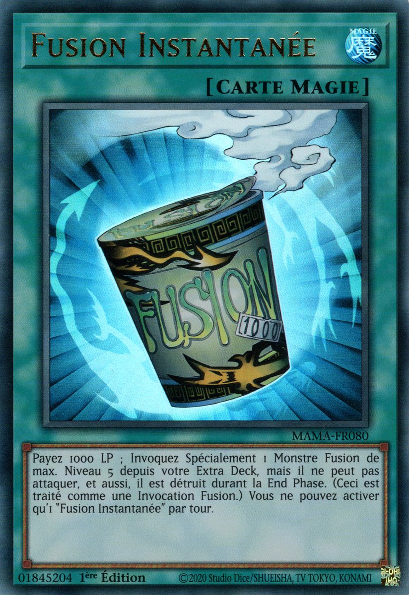 Fusion Instantanée