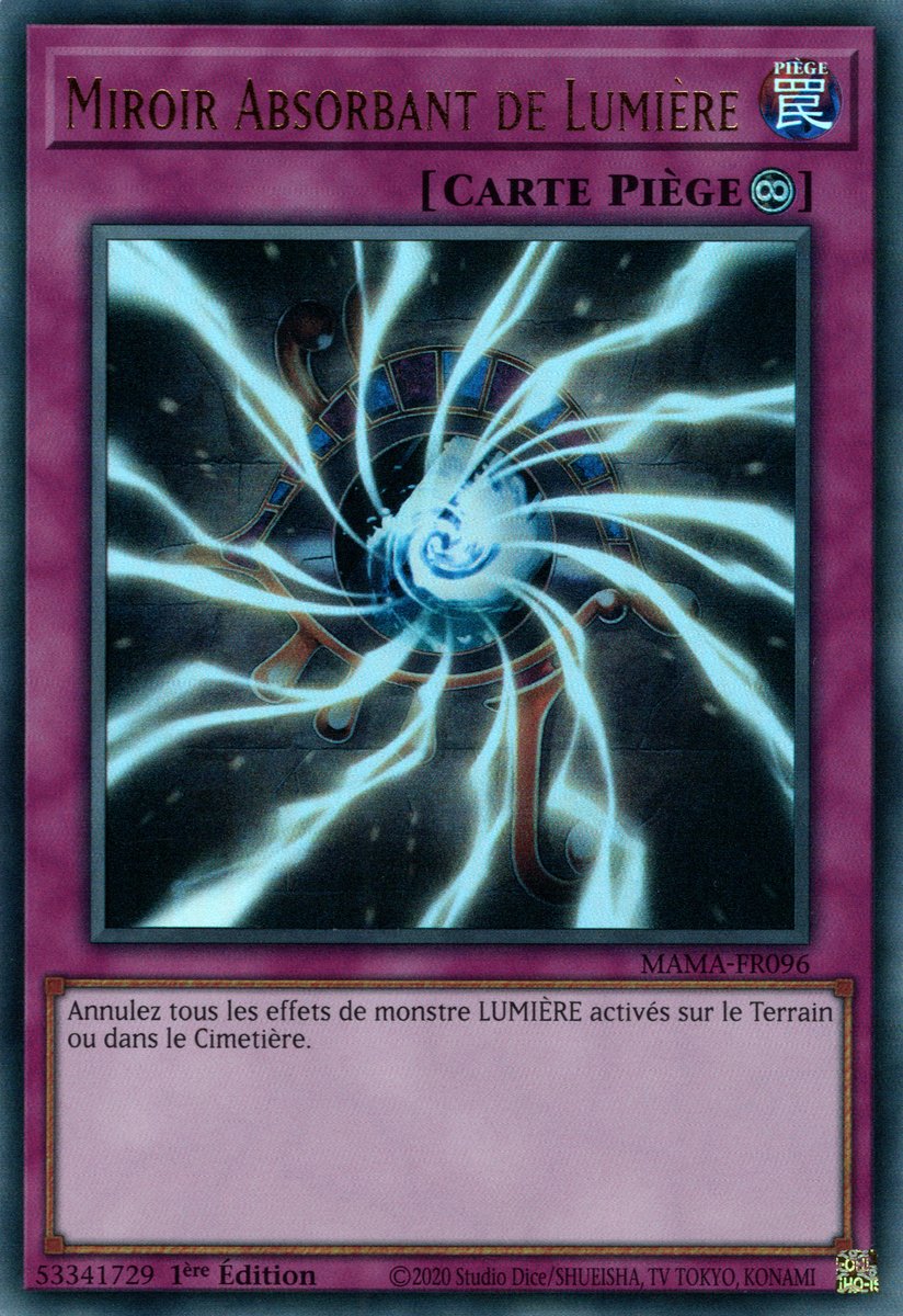 Miroir Absorbant de Lumière