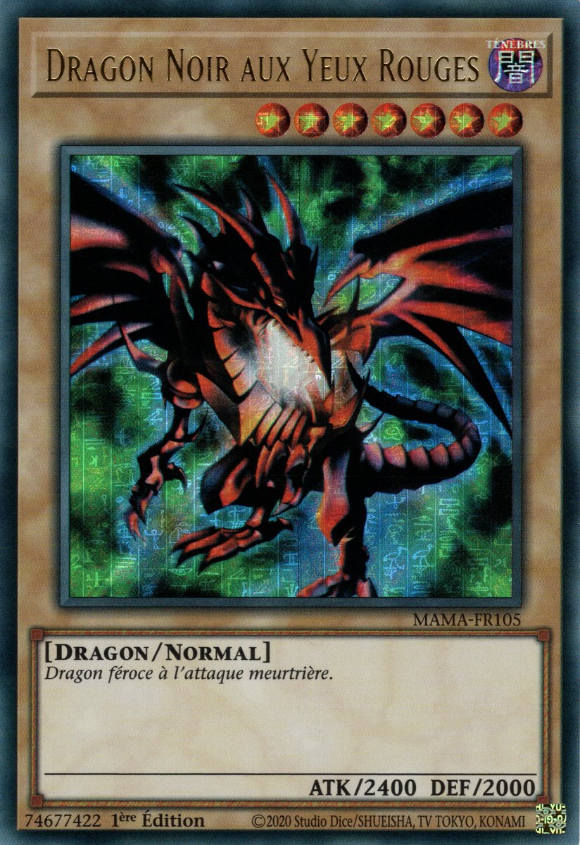 Dragon Noir Aux Yeux Rouges