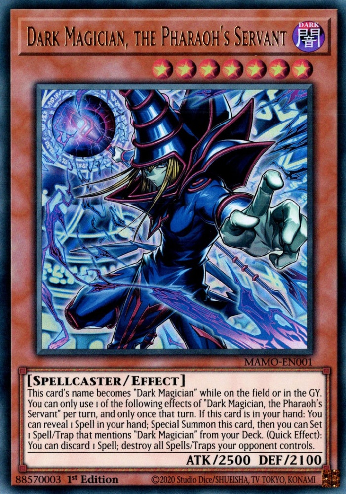 Dark Magician, the Pharaoh's Servant