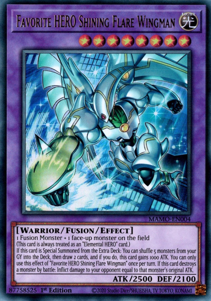 Favorite HERO Shining Flare Wingman