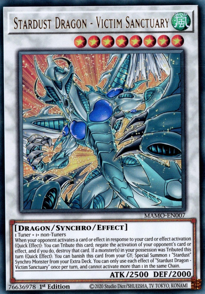 Stardust Dragon - Victim Sanctuary