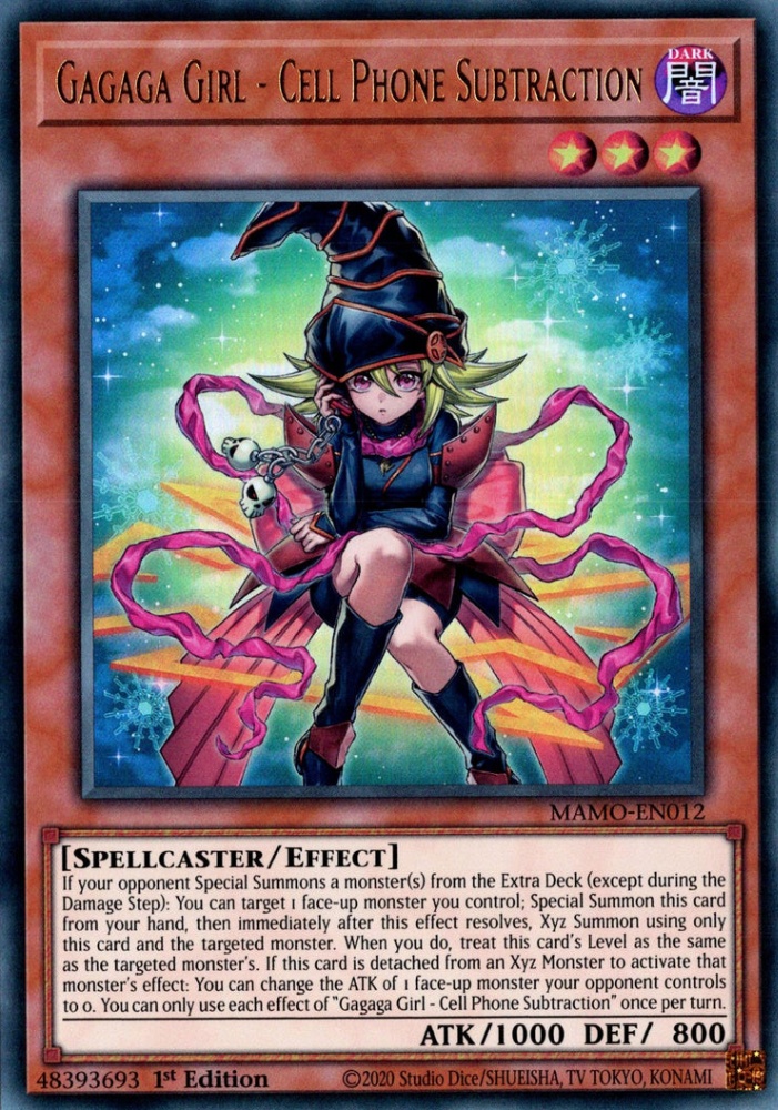 Gagaga Girl - Cell Phone Subtraction