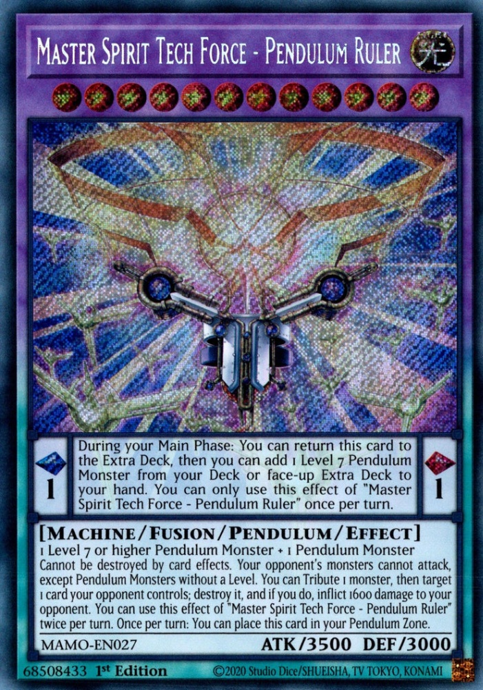 Master Spirit Tech Force - Pendulum Ruler