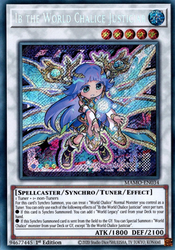 Ib the World Chalice Justiciar