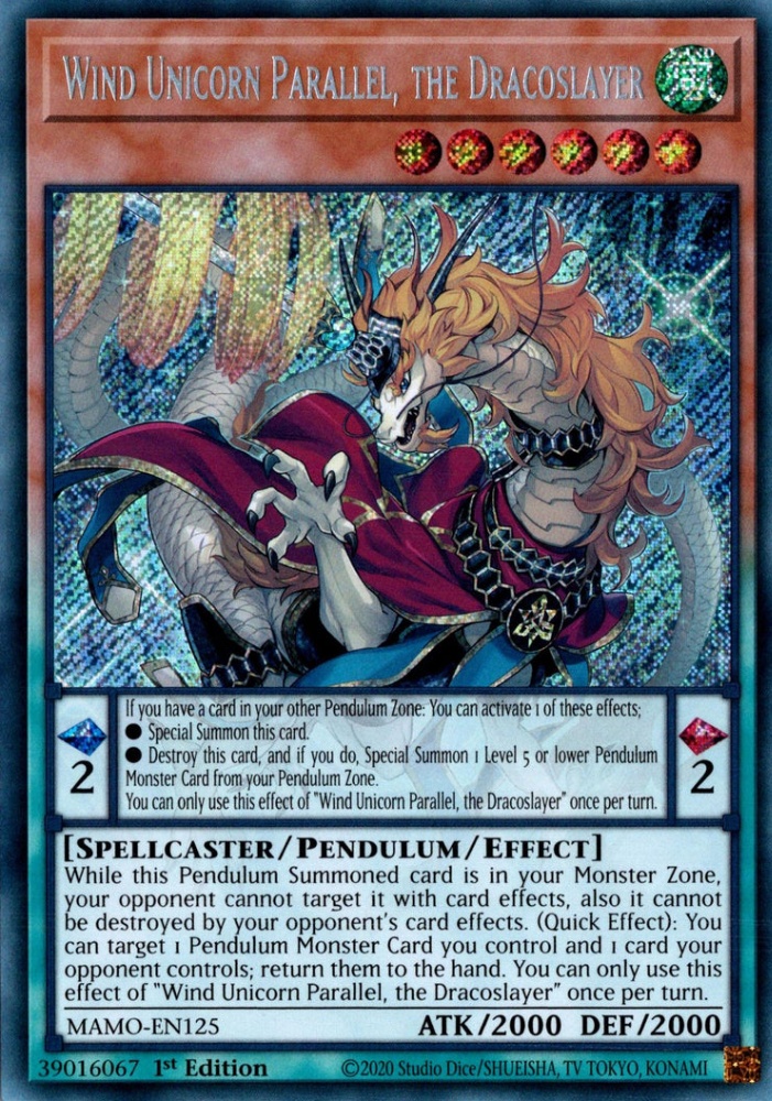 Wind Unicorn Parallel, the Dracoslayer