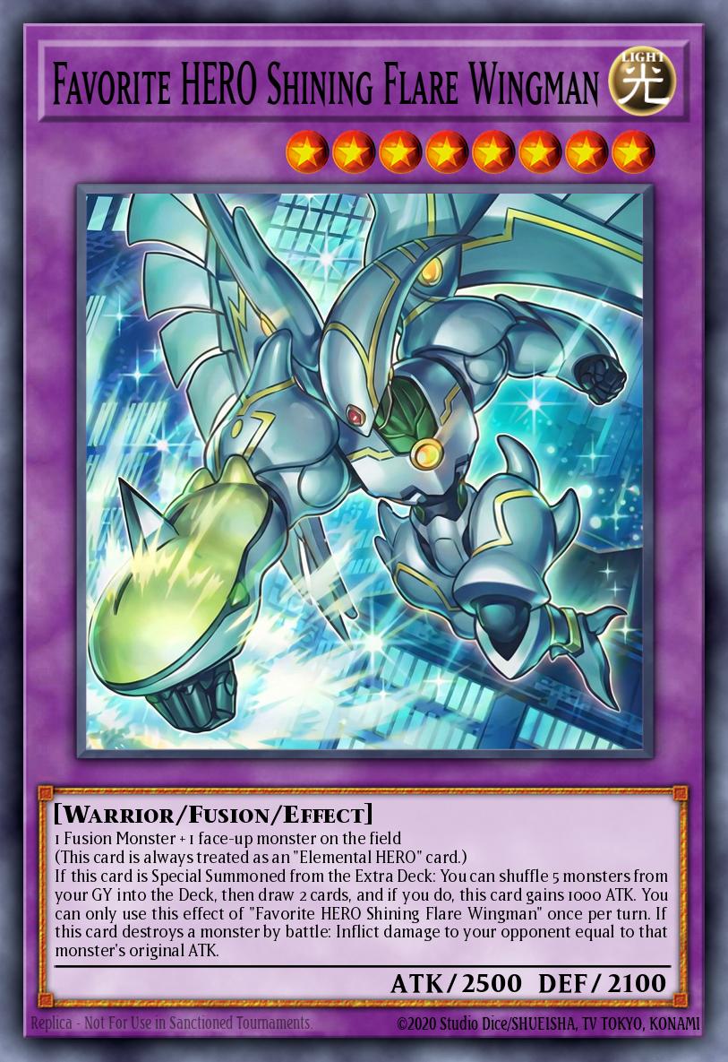 **Favorite HERO Shining Flare Wingman