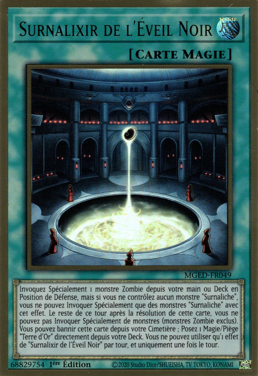 Surnalixir de l'Éveil Noir
